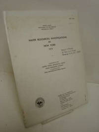 Water Resources Investigations In New York 1973 (U.S. Department of the Interior Geological Survey) Water Resources Investigations In New York 1973 (U.S. Department of the Interior Geological Survey)