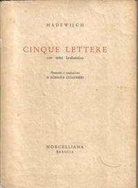 CINQUE LETTERE CON TESTO BRABANTINO CINQUE LETTERE CON TESTO BRABANTINO