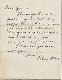Autograph Letter Signed ("Peter Arno")