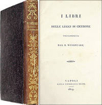 I Libri Delle Leggi di Cicerone. Naples, 1829