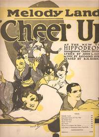 Sheet music (1) from this Broadway show at the New York Hippodrome.  Song:  Melody Land