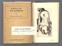 MANUAL OF ZEN BUDDHISM. Signed MANUAL OF ZEN BUDDHISM. Signed