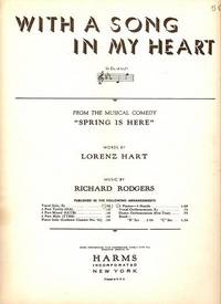 Sheet music (1) from this Broadway show.  Song:  With A Song In My Heart