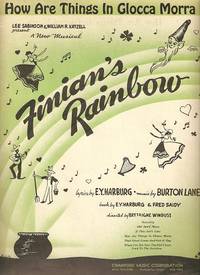 Sheet music (1) from this Broadway show. Song: How Are Things In Glocca Morra Sheet music (1) from this Broadway show. Song: How Are Things In Glocca Morra