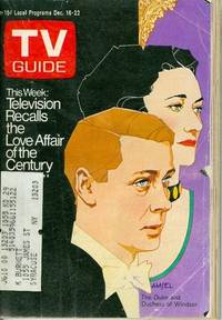 TV Guide 12/16/72 Duke Duchess of Windsor Cover TV Guide 12/16/72 Duke Duchess of Windsor Cover