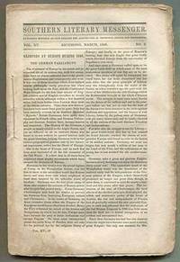 "A Fable for the Critics," [essay in] Southern Literary Messenger (March, 1849)