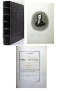 MEMOIR OF ROBERT TROUP PAINE. Inscribed and signed by Martyn Paine to Andrew Jackson Howe