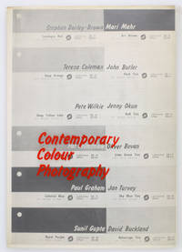 Contemporary Colour Photography