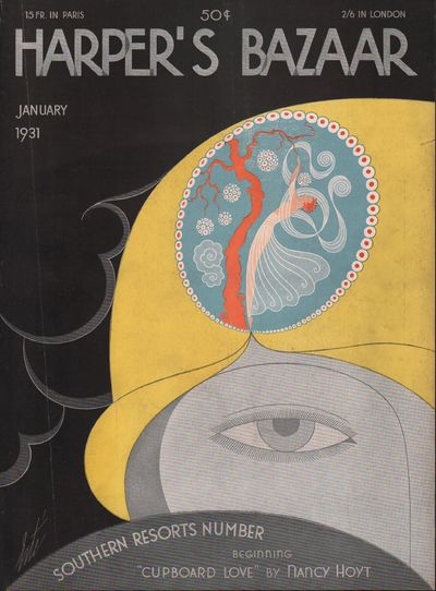Image for Harper's Bazaar Magazine Cover January, 1931 (Cover only)