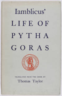 Iamblichus' Life of Pythagoras, or Pythagoric Life