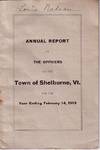 Annual Report of the Officers of the Town of Shelburne, VT for the Year Ending February 14, 1913