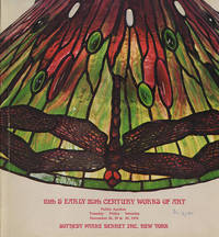 19th & early 20th century Works of Art. Including Art Nouveau & Deco, Orientalia, European bronzes, decorations, tapestries, furniture. November 26, 29 and 30, 1974