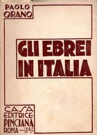 GLI EBREI IN ITALIA.