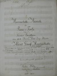 Group of 8 musical manuscripts and one printed edition