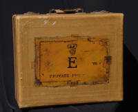 Queen Mary Duke of Windsor doll/Abdication desk property sticker vintage  hand-painted luggage