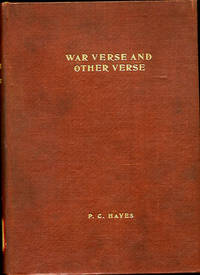 War Verse and Other Verse