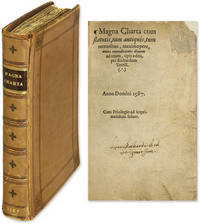 Magna Charta [Carta] Cum Statutis, &c. per Richardum Tottill