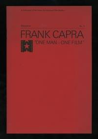 Frank Capra: "One Man -- One Film" (Discussion, No. 3) Frank Capra: "One Man -- One Film" (Discussion, No. 3)