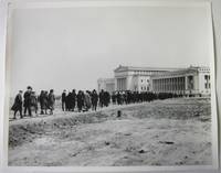 Original wire photo of the Field Museum of Natural History, Chicago, Grand Opening 1921