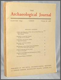 The Archaeological Journal, Volume CXXIII (1966)