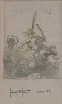 National Lampoon Cover--original Watercolor Rough for the Cover Art