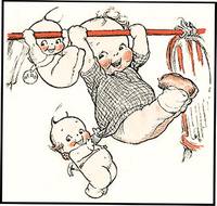 KEWPIES AND THE RUNAWAY BABY