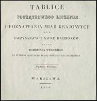 TABLICE POCZATKOWEGO LICZENIA I POZNAWANIA MIAR KRAJOWYCH