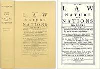 Of the Law of Nature and Nations. Eight Books. Written in Latin by