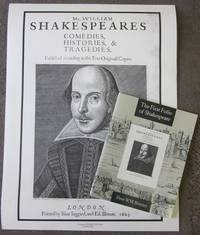 The First Folio of Shakespeare - Exhibition Book & Poster The First Folio of Shakespeare - Exhibition Book & Poster