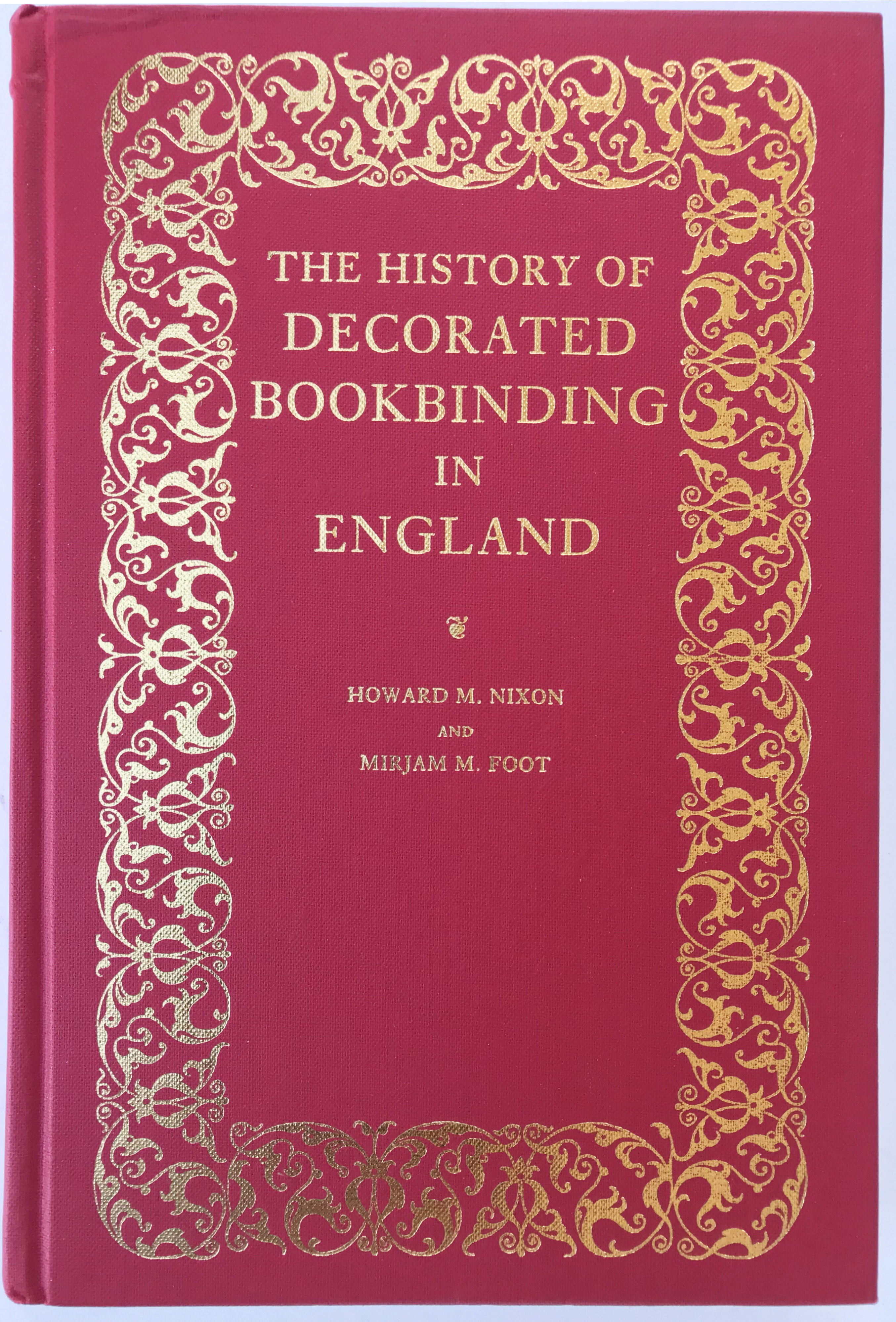 The History of Decorated Bookbinding in England.