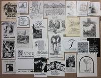 Rare Collection of 121 Original Bookplates by Noted Artist Virkau O. Vytautas, Ex Libris