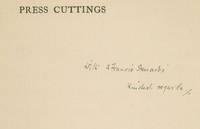 Press Cuttings: A Topical Sketch compiled from the editorial and Correspondence  columns of the Daily papers by Bernard Shaw, as performed by the Civic and Dramatic guild at the Royal Court Theatre, London, on the 9th July 1909