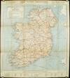 Ireland Map folder. Map title: Irish Tourist Association Map of Ireland