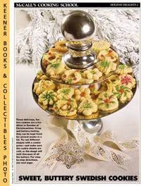 McCall's Cooking School Recipe Card: Holiday Delights 2 - Spritz Cookies  (Replacement McCall's Recipage or Recipe Card For 3-Ring Binders)