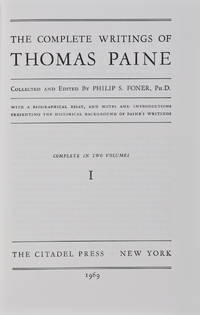 The Complete Writings of Thomas Paine. 2-vol. set (Complete)