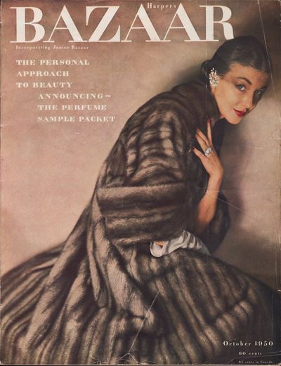 Image for Harper's Bazaar, October 1950 Bolte's "I Meet Edmund Lowe"; Hale's "All Girls Together Again"; Goyen's "The Storm Doll"; Tracy's "A Blossom Viewing"; Heilbron's "The Widow and the Will"; Stalling's "Paris for a Campus"; Wright's Poem; Fain's "The Neglected Positive"