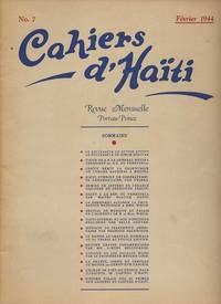 Cahiers D'Haiti. No. 7 (Fevrier 1944)