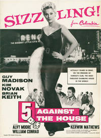 5 [Five] Against the House (Original Film Pressbook)