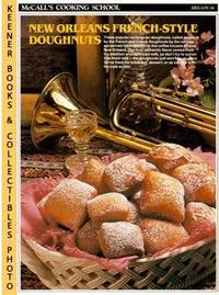 McCall's Cooking School Recipe Card: Breads 38 - Creole Doughnuts  (Replacement McCall's Recipage or Recipe Card For 3-Ring Binders)