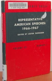 Representative American Speeches: 1966-1967