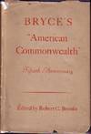 Bryce's American Commonwealth Fiftieth Anniversary