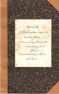 ACCOUNTS, G. WASHINGTON - WITH THE UNITED STATES, COMMENCING JUNE 1775, AND ENDING JUNE 1783 ACCOUNTS, G. WASHINGTON - WITH THE UNITED STATES, COMMENCING JUNE 1775, AND ENDING JUNE 1783