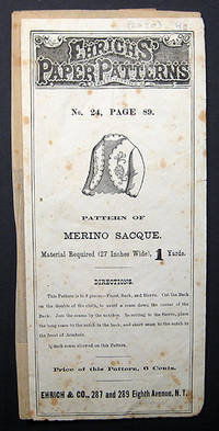 EHRICHS PAPER PATTERNS  Pattern of Merino Sacque