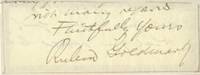Autograph signature