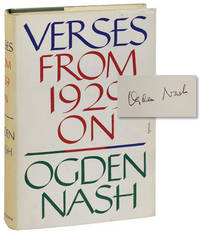 Verses from 1929 On