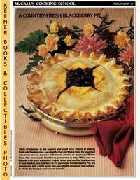 McCall's Cooking School Recipe Card: Pies, Pastry 33 - Fresh Blackberry Pie (Replacement McCall's Recipage or Recipe Card For 3-Ring Binders) McCall's Cooking School Recipe Card: Pies, Pastry 33 - Fresh Blackberry Pie (Replacement McCall's Recipage or Recipe Card For 3-Ring Binders)