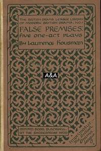 False Premises Five One-Act Plays signed limited