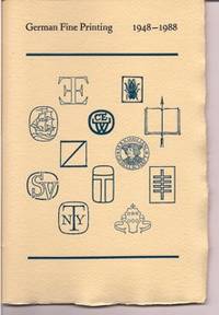 GERMAN FINE PRINTING, 1948-1988