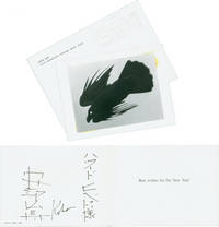 A Holiday Card (Signed, with a photograph by Abe on the cover)