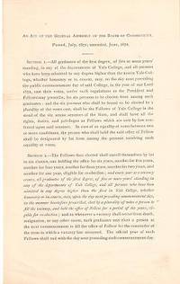 AN ACT OF THE GENERAL ASSEMBLY OF THE STATE OF CONNECTICUT AN ACT OF THE GENERAL ASSEMBLY OF THE STATE OF CONNECTICUT